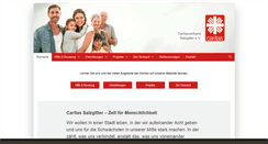 Desktop Screenshot of caritas-sz.de