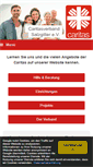 Mobile Screenshot of caritas-sz.de